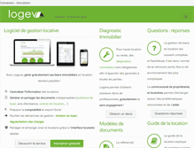Tablet Screenshot of logeva.com